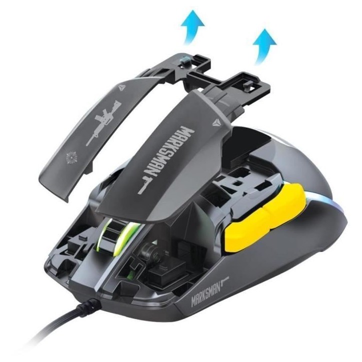 Souris gaming - MARKSMAN - YENKEE - YMS 3600BK Souris gaming - MARKSMAN - YENKEE - YMS 3600BK