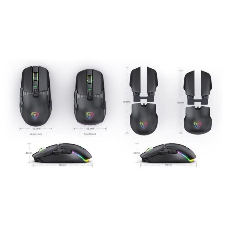 Souris gaming - MARKSMAN - YENKEE - YMS 3600BK Souris gaming - MARKSMAN - YENKEE - YMS 3600BK