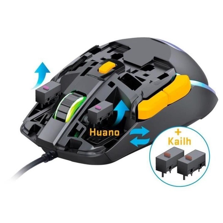 Souris gaming - MARKSMAN - YENKEE - YMS 3600YW Souris gaming - MARKSMAN - YENKEE - YMS 3600YW