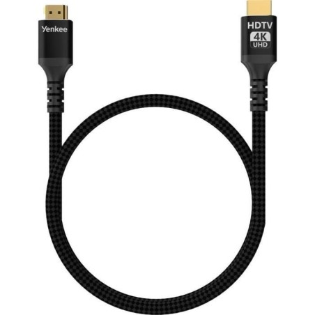 Câble HDMI-A - HDMI-A 2.0 / 4K 1.5m - YENKEE - YCH 115