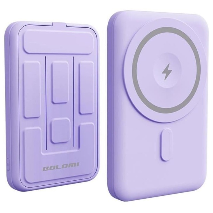 Banque d'alimentation MagSafe 5 000 mAh - YENKEE - YPB 501 PE Banque d'alimentation MagSafe 5 000 mAh - YENKEE - YPB 501 PE