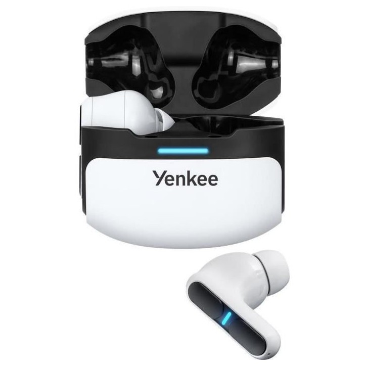 Écouteurs sans fil rechargeable - TWS EVEPODS PRO - YENKEE - YHP 09BT WE Écouteurs sans fil rechargeable - TWS EVEPODS PRO - YENKEE - YHP 09BT WE