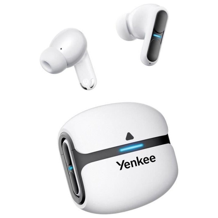 Écouteurs sans fil rechargeable - TWS EVEPODS PRO - YENKEE - YHP 09BT WE Écouteurs sans fil rechargeable - TWS EVEPODS PRO - YENKEE - YHP 09BT WE