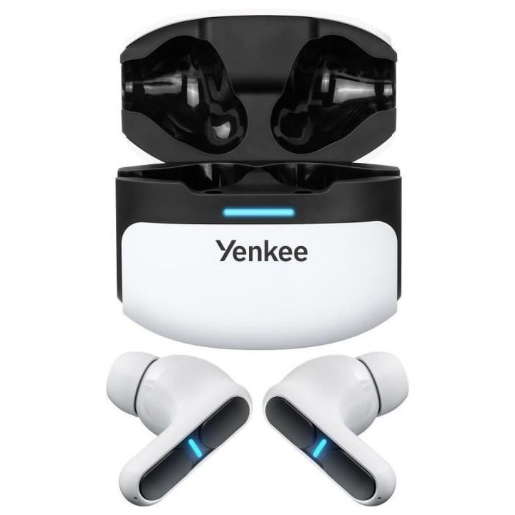 Écouteurs sans fil rechargeable - TWS EVEPODS PRO - YENKEE - YHP 09BT WE Écouteurs sans fil rechargeable - TWS EVEPODS PRO - YENKEE - YHP 09BT WE