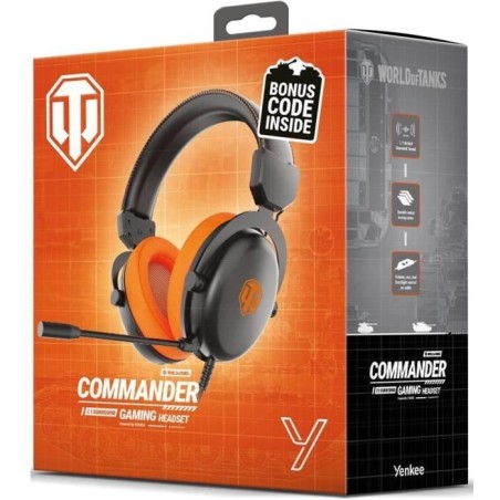 Casque gaming - COMMANDER - YENKEE - YHP WT300