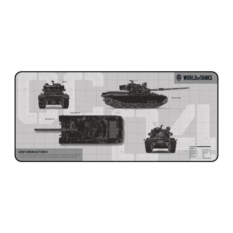 Tapis de souris gaming - DEFENDER - YENKEE - YPM WT90 Tapis de souris gaming - DEFENDER - YENKEE - YPM WT90
