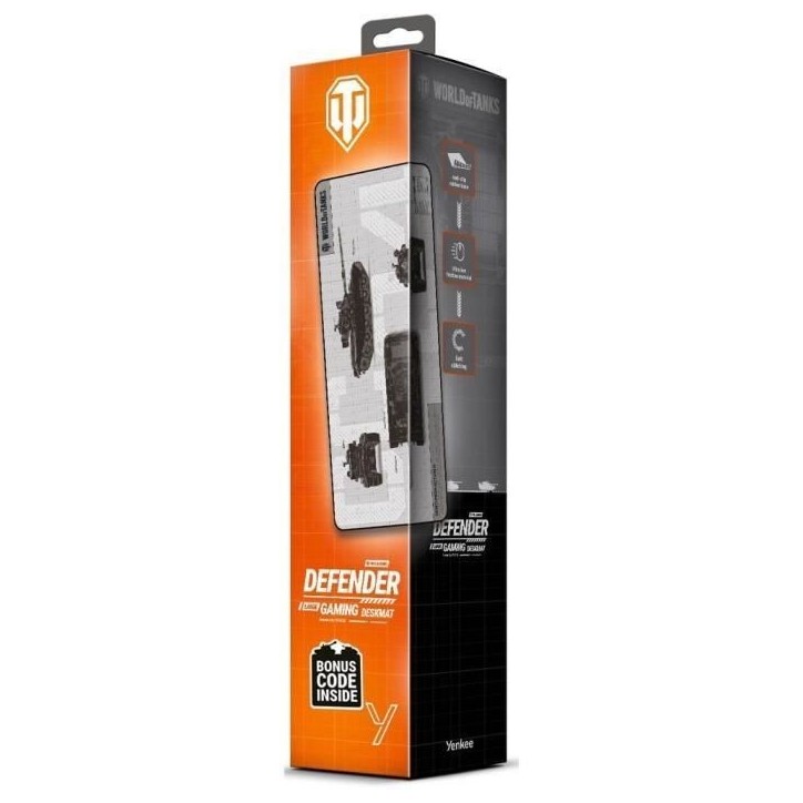 Tapis de souris gaming - DEFENDER - YENKEE - YPM WT90 Tapis de souris gaming - DEFENDER - YENKEE - YPM WT90
