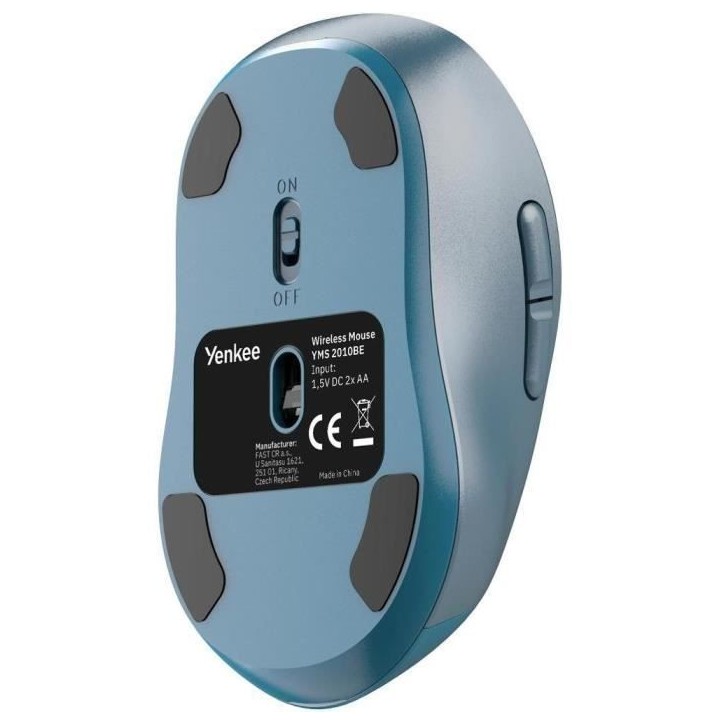 Souris sans fil rechargeable - Gyro - YENKEE - YMS 2010BE