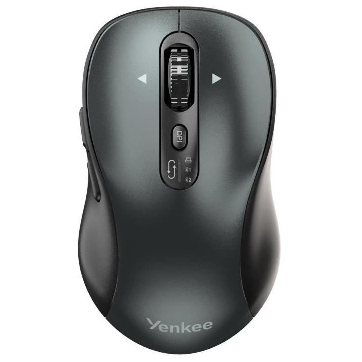 Souris sans fil rechargeable - Gyro - YENKEE - YMS 2010BK