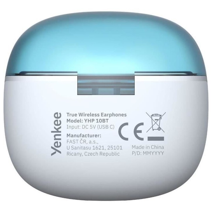 Écouteurs sans fil rechargeable - TWS EVEPLAY - YENKEE - YHP 10BT Écouteurs sans fil rechargeable - TWS EVEPLAY - YENKEE - YHP 10BT