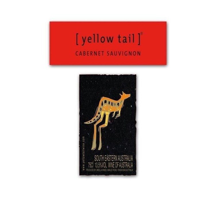 Yellow Tail Cabernet Sauvignon - Vin rouge d'Australie 2022