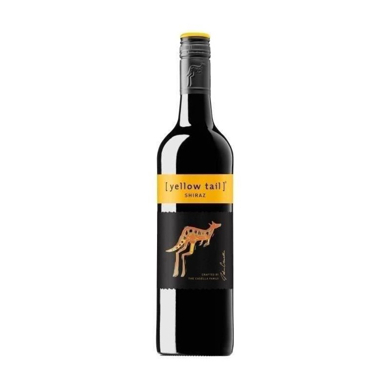 Yellow Tail Shiraz 2023 - Vin rouge d'Australie Yellow Tail Shiraz 2023 - Vin rouge d'Australie