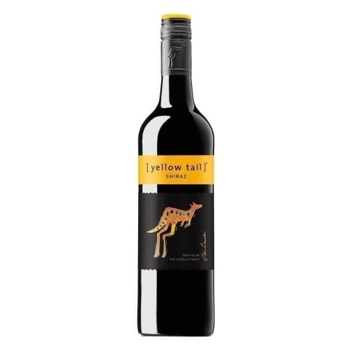 Yellow Tail Shiraz 2023 - Vin rouge d'Australie