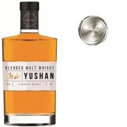 Whisky Yushan - Blended malt whisky - Taiwan - 40%vol - 70cl sous étu