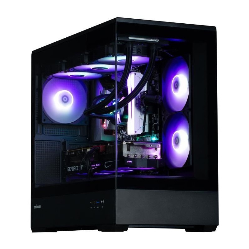 Boitier PC sans alimentation - ZALMAN P30 (Noir) - Mini tour - Micro-A
