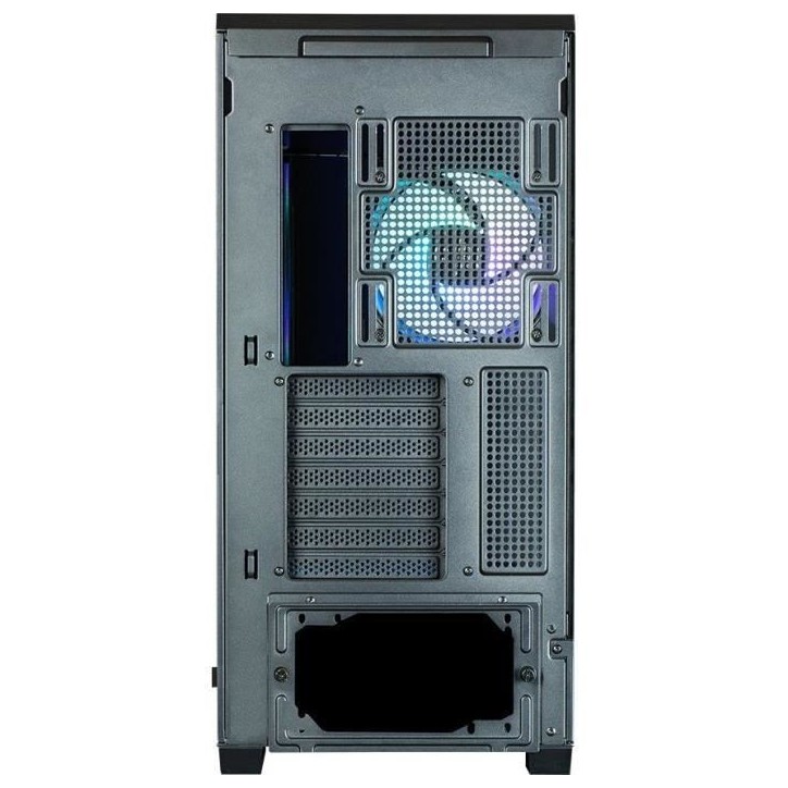 Boîtier PC - ZALMAN - P50 DS - Moyen tour - ATX - Noir - Verre trempé - USB-C et A-RGB
