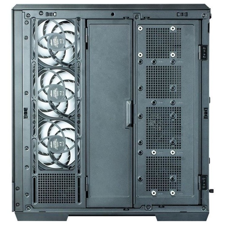 Boîtier PC - ZALMAN - P50 DS - Moyen tour - ATX - Noir - Verre trempé - USB-C et A-RGB