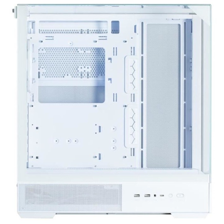 Boitier PC - ZALMAN - P40 Prism - Sans alimentation - Moyen tour - Format ATX - Blanc