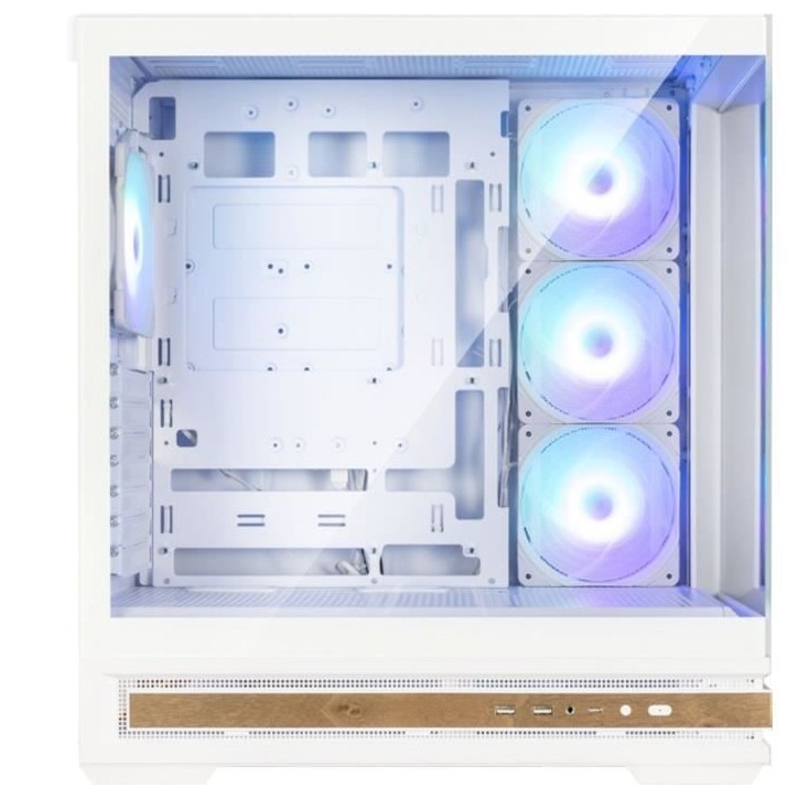 Boitier sans alimentation - ZALMAN P40 NAMU - Moyen tour - Format ATX - Blanc