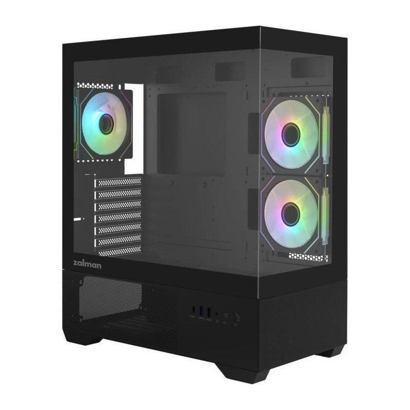 Boitier sans alimentation - ZALMAN CHRONIX - Moyen tour - Format ATX - Boitier sans alimentation - ZALMAN CHRONIX - Moyen tour - Format ATX -