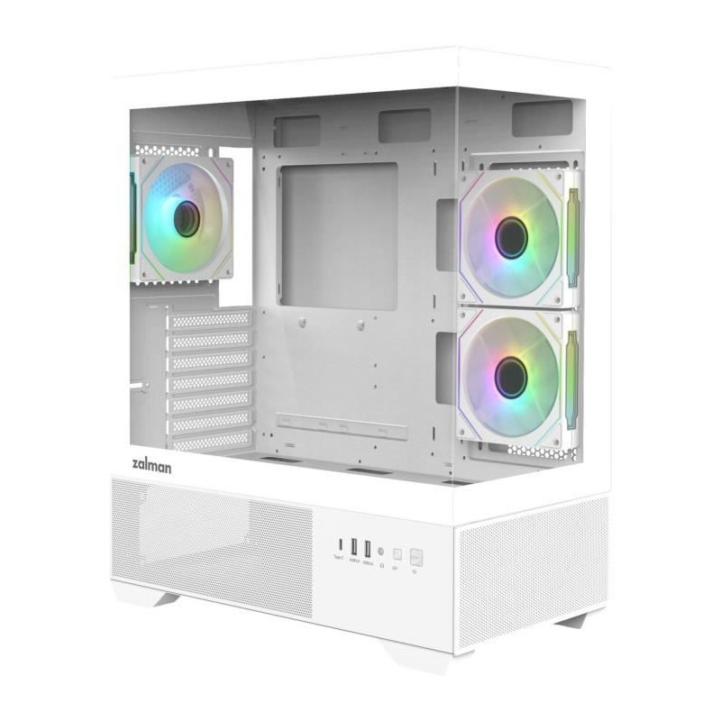 Boitier sans alimentation - ZALMAN CHRONIX - Moyen tour - Format ATX - Boitier sans alimentation - ZALMAN CHRONIX - Moyen tour - Format ATX -