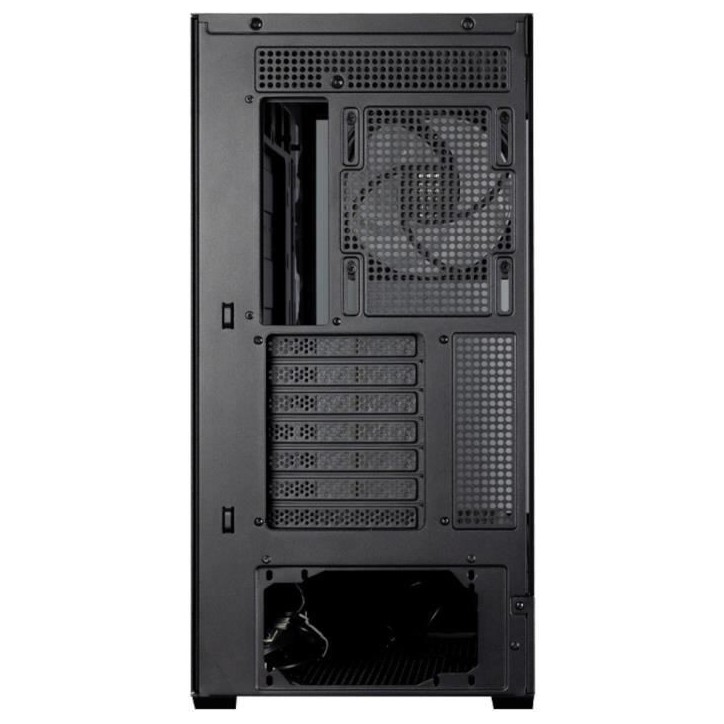 Boitier sans alimentation - ZALMAN P40 DS - Moyen tour - Format ATX - Noir