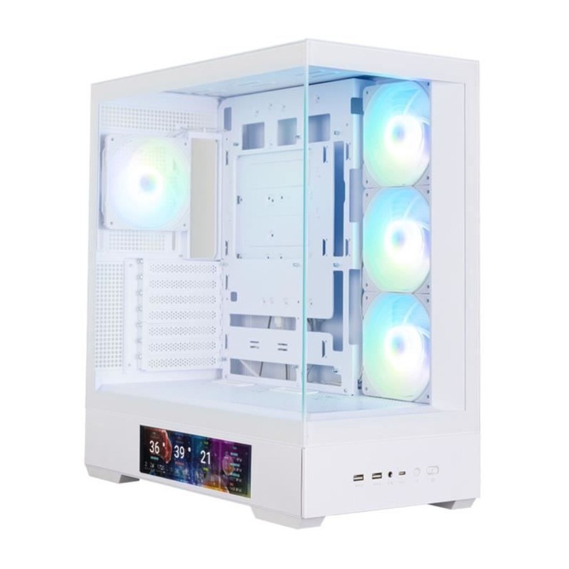 Boitier sans alimentation - ZALMAN P40 DS - Moyen tour - Format ATX - Boitier sans alimentation - ZALMAN P40 DS - Moyen tour - Format ATX -