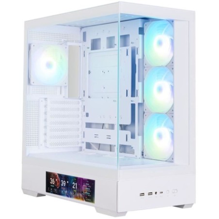 Boitier sans alimentation - ZALMAN P40 DS - Moyen tour - Format ATX -