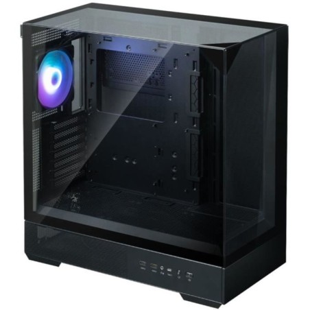 Boitier sans alimentation - ZALMAN P40 Prism Plus - Moyen tour - Format ATX - Noir