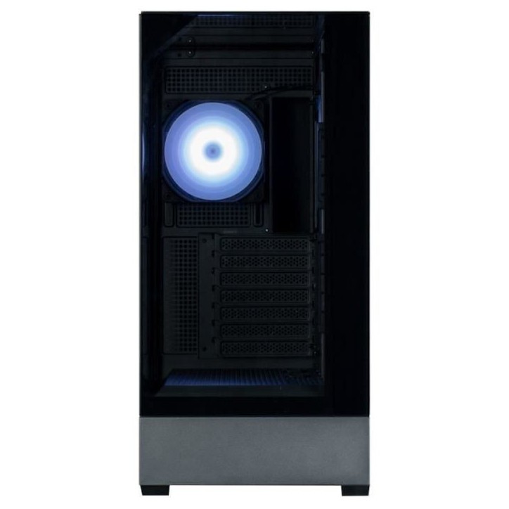 Boitier sans alimentation - ZALMAN P40 Prism Plus - Moyen tour - Format ATX - Noir