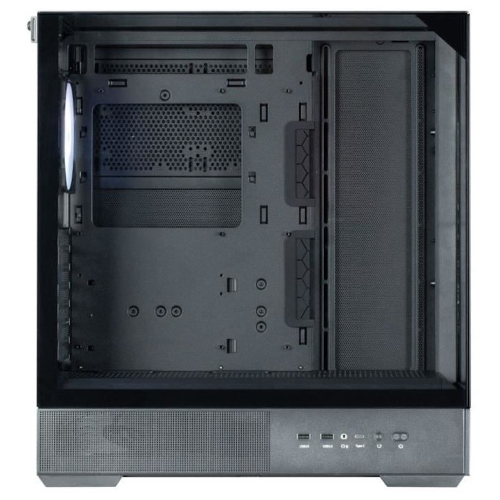 Boitier sans alimentation - ZALMAN P40 Prism Plus - Moyen tour - Format ATX - Noir