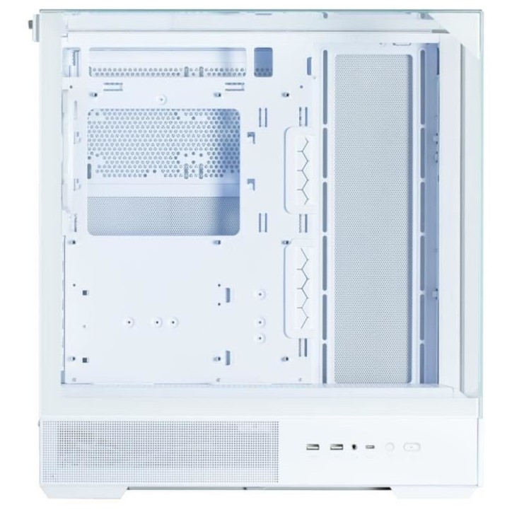 Boitier sans alimentation - ZALMAN P40 Prism Plus - Moyen tour - Format ATX - Blanc