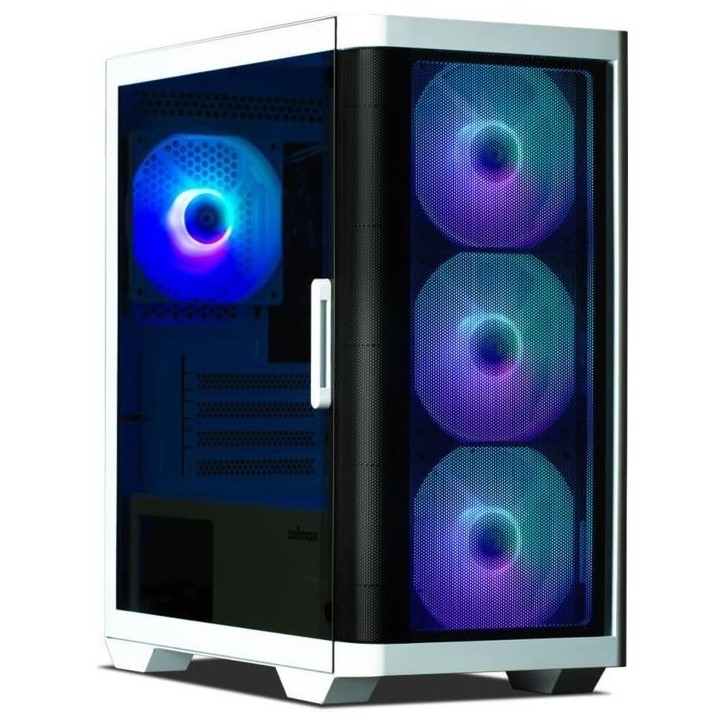 Boitier PC sans alimentation - ZALMAN M4 ARGB (Blanc) - Moyen tour - Format M-ATX Boitier PC sans alimentation - ZALMAN M4 ARGB (Blanc) - Moyen tour - Format M-ATX