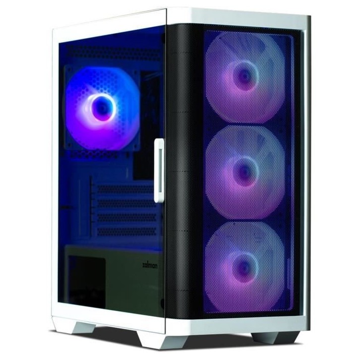Boitier PC sans alimentation - ZALMAN M4 ARGB (Blanc) - Moyen tour - Format M-ATX Boitier PC sans alimentation - ZALMAN M4 ARGB (Blanc) - Moyen tour - Format M-ATX