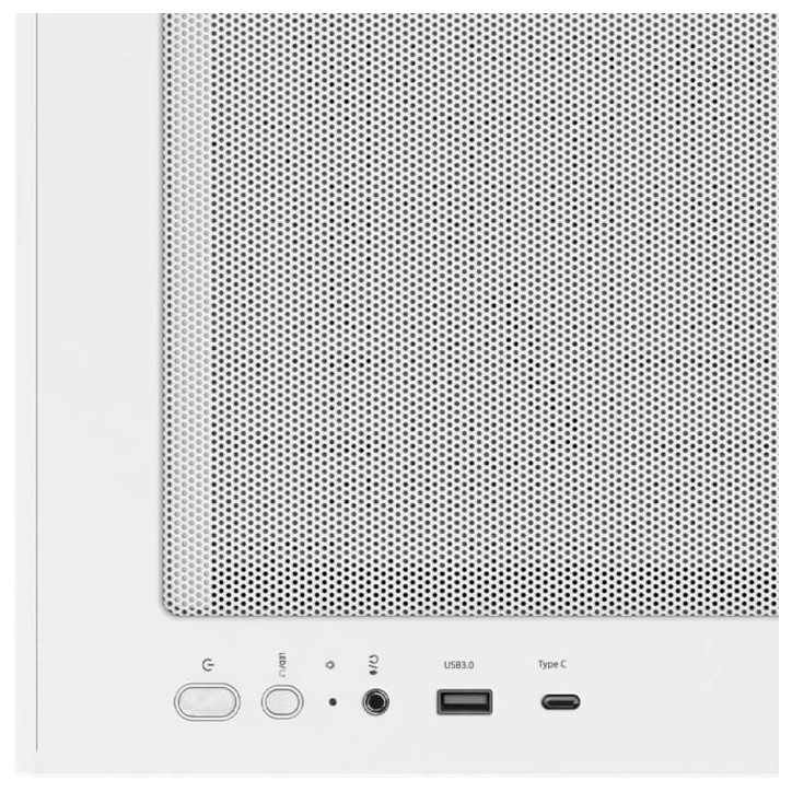 Boîtier PC Mini Tour sans alim - ZALMAN P30 AIR (Blanc) - Micro ATX/Mini-ITX - 3x140mm A-RGB - Mesh - USB-C/3.0/HD Audio