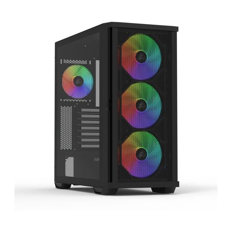 Boîtier PC Zalman Z10 Plus - Moyenne Tour ATX - Noir - 7 baies intern Boîtier PC Zalman Z10 Plus - Moyenne Tour ATX - Noir - 7 baies intern