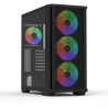 Boîtier PC Zalman Z10 Plus - Moyenne Tour ATX - Noir - 7 baies intern