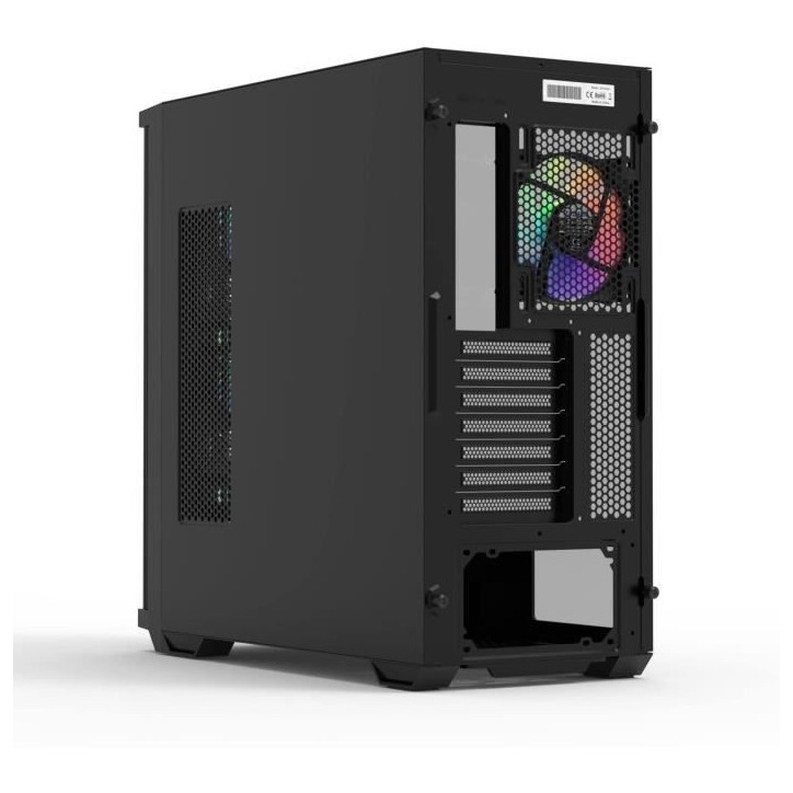 Boîtier PC Zalman Z10 Plus - Moyenne Tour ATX - Noir - 7 baies internes - 4 logements d'extension