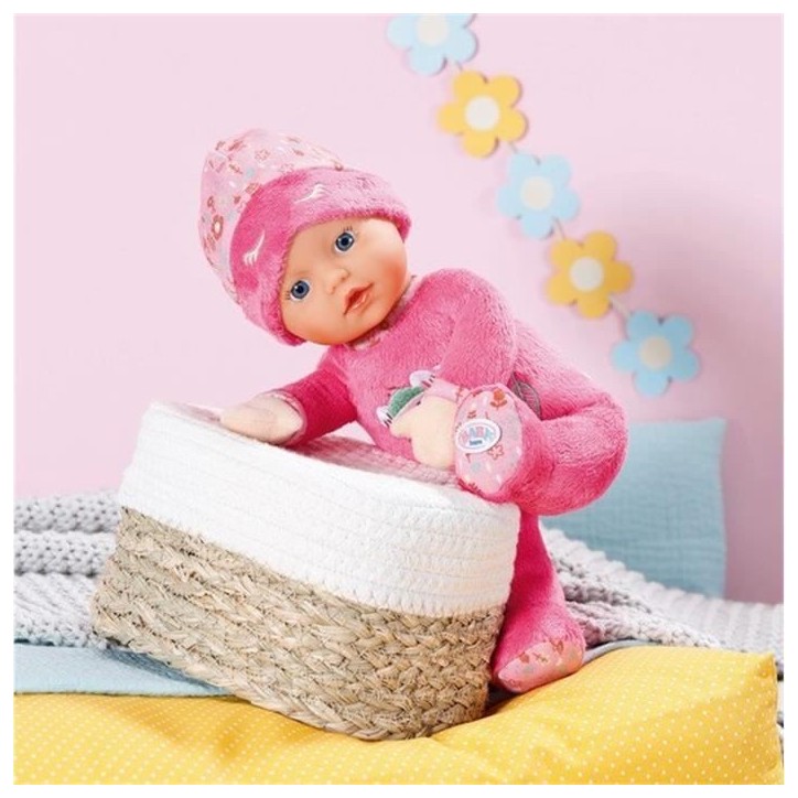 Baby Born - Sleepy - Poupée douce avec hochet intégré - Rose - 30cm - Des 3 ans Baby Born - Sleepy - Poupée douce avec hochet intégré - Rose - 30cm - Des 3 ans