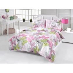 Parure de lit - 1 housse de couette 220 x 240 cm + 2 taies d'oreiller