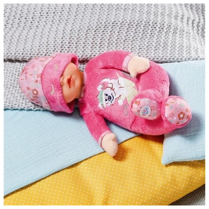 Baby Born - Sleepy - Poupée douce avec hochet intégré - Rose - 30cm - Des 3 ans Baby Born - Sleepy - Poupée douce avec hochet intégré - Rose - 30cm - Des 3 ans
