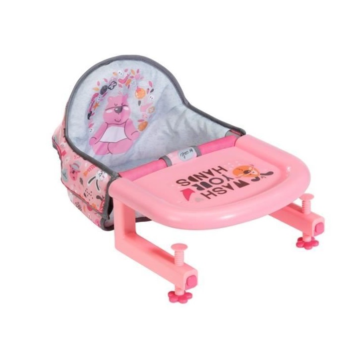 Chaise haute pour poupée - BABY BORN - BABY born Table Feeding Chair - Multicolore - Des 3 ans - Jeu imaginatif Chaise haute pour poupée - BABY BORN - BABY born Table Feeding Chair - Multicolore - Des 3 ans - Jeu imaginatif