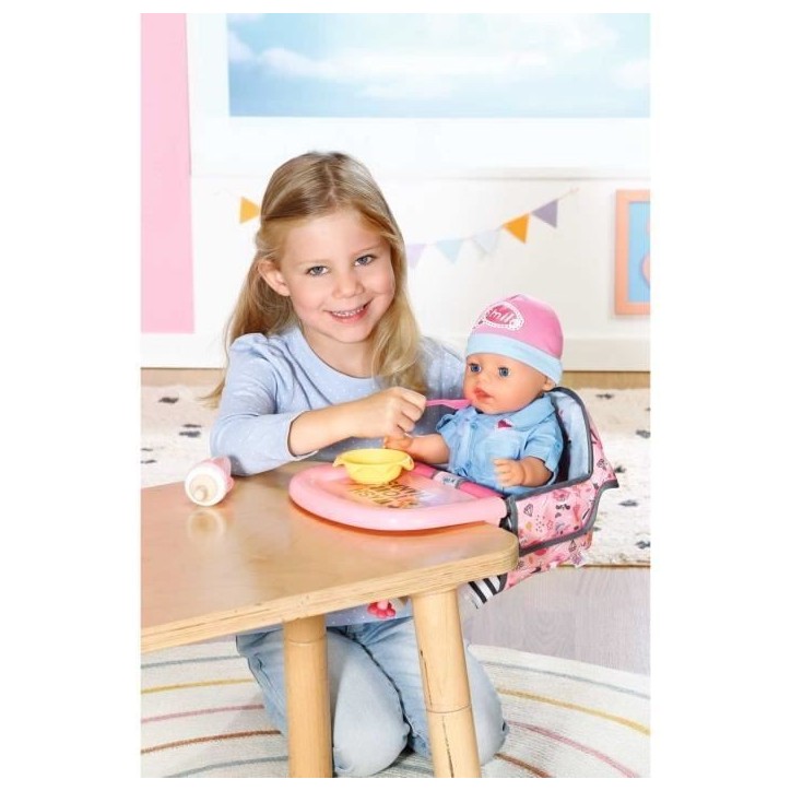 Chaise haute pour poupée - BABY BORN - BABY born Table Feeding Chair - Multicolore - Des 3 ans - Jeu imaginatif Chaise haute pour poupée - BABY BORN - BABY born Table Feeding Chair - Multicolore - Des 3 ans - Jeu imaginatif
