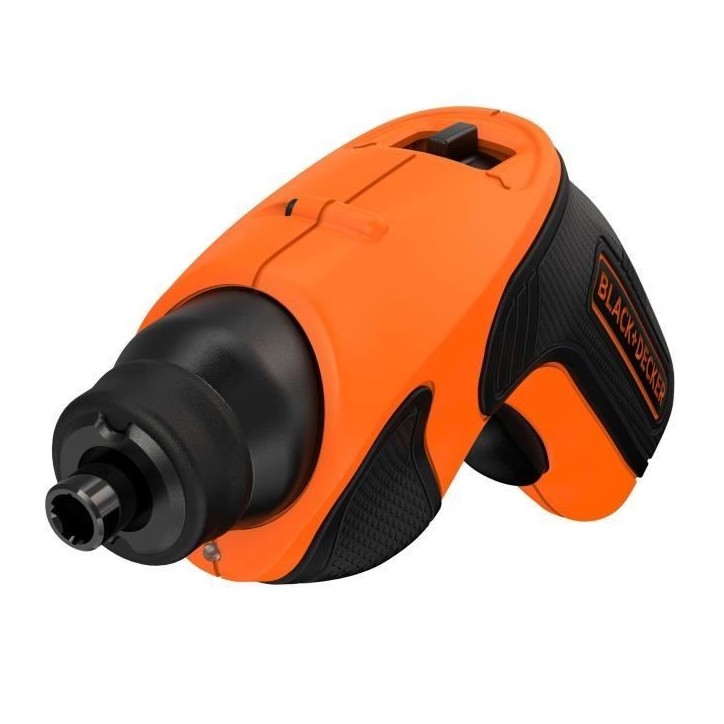 Tournevis électrique - BLACK+DECKER - CS3651LC-QW - 3,6V - LED - avec 2 embouts de vissage Tournevis électrique - BLACK+DECKER - CS3651LC-QW - 3,6V - LED - avec 2 embouts de vissage
