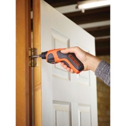 Tournevis électrique - BLACK+DECKER - CS3651LC-QW - 3,6V - LED - avec