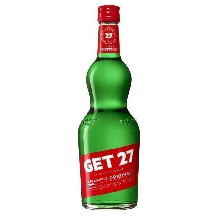 Liqueur Get 27 - Liqueur de menthe - France - 17.9%vol - 70cl