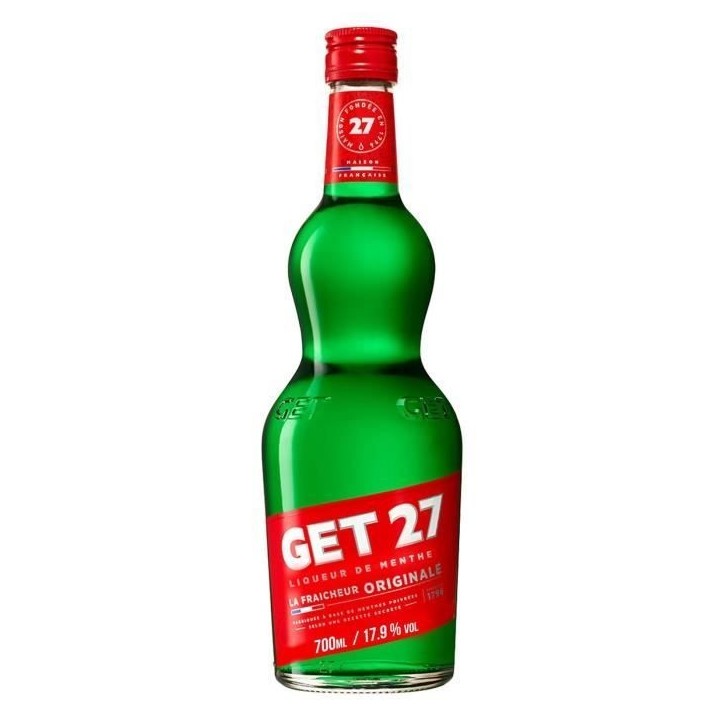 Liqueur Get 27 - Liqueur de menthe - France - 17.9%vol - 70cl
