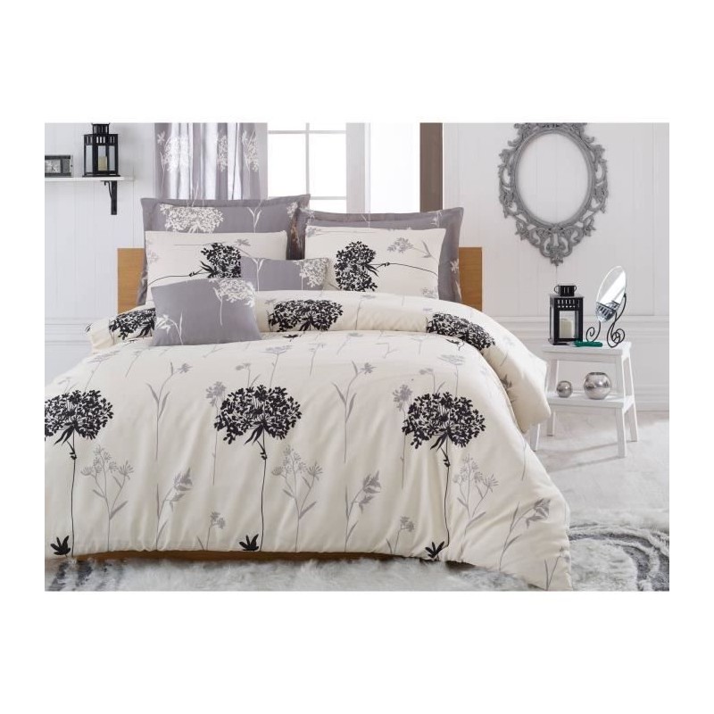 Parure de lit - 1 housse de couette 220 x 240 cm + 2 taies d'oreiller