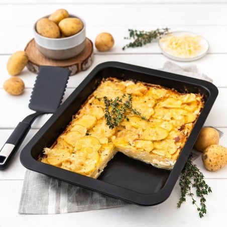 Ensemble de 2 plats de cuisson four rectangulaires - ZENKER - Special Cooking - 37 x 27 et 28 x 23 cm