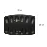 Lot de 2 moules a madeleines 12 empreintes - ZENKER - Spécial Countri
